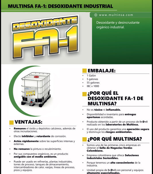Desoxidante FA-1